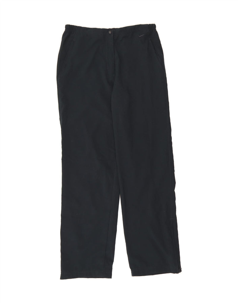 NIKE Womens Chino Trousers UK 10/12 Medium W32 L31 Black Sports Vintage Nike and Second-Hand Nike from Messina Hembry 