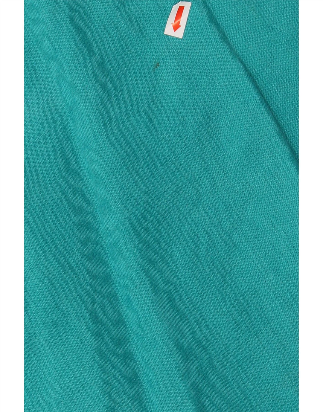 RALPH LAUREN Womens Long Sleeve Blouse Top UK 14 Medium Turquoise Linen