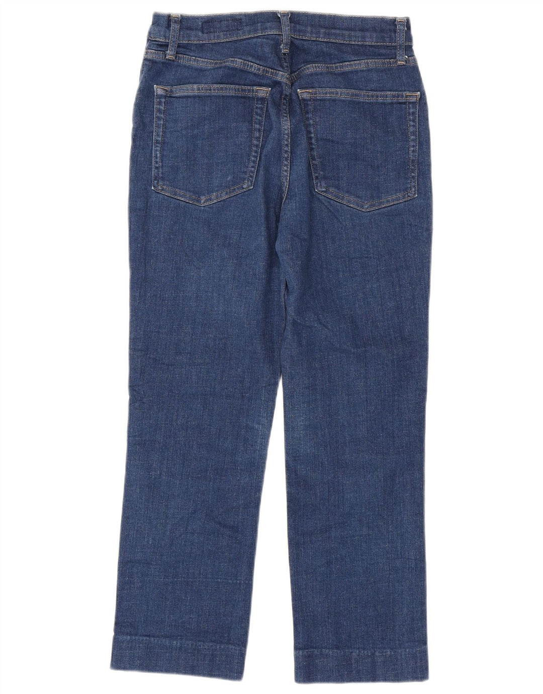 Zara Womens Cropped Jeans EU 40 Medium W30 L25 Blue