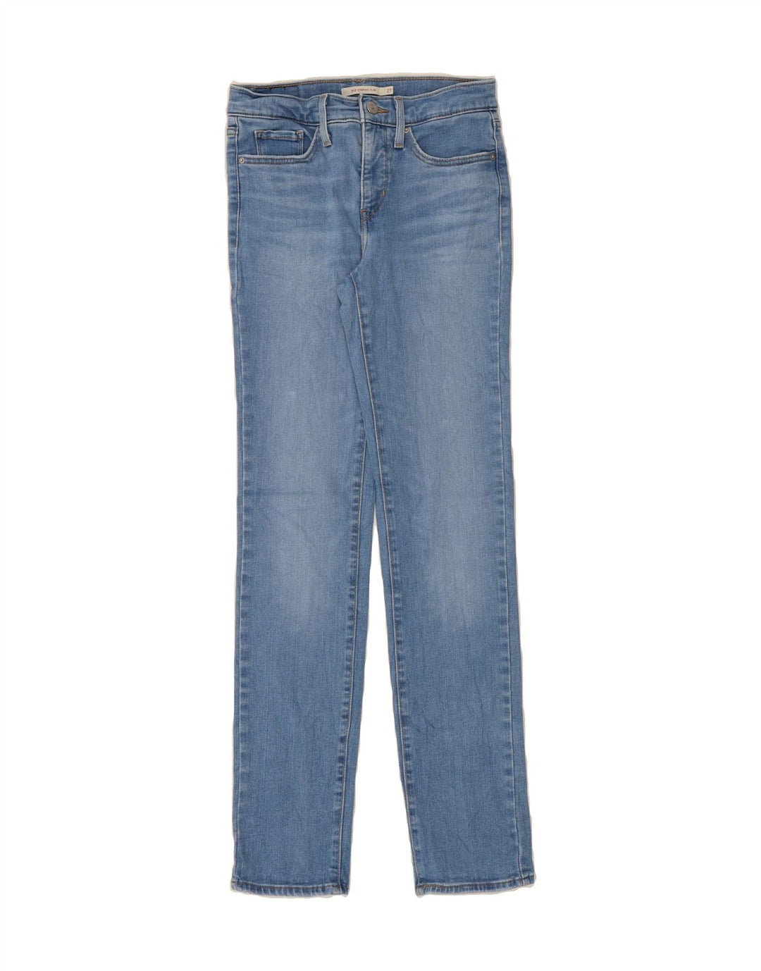 LEVI'S Womens 312 Shaping Slim Jeans W27 L31 Blue Cotton Vintage Levi's and Second-Hand Levi's from Messina Hembry 