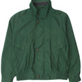 Umberto Rosetti Mens Bomber Jacket UK 40 Large Green Polyester