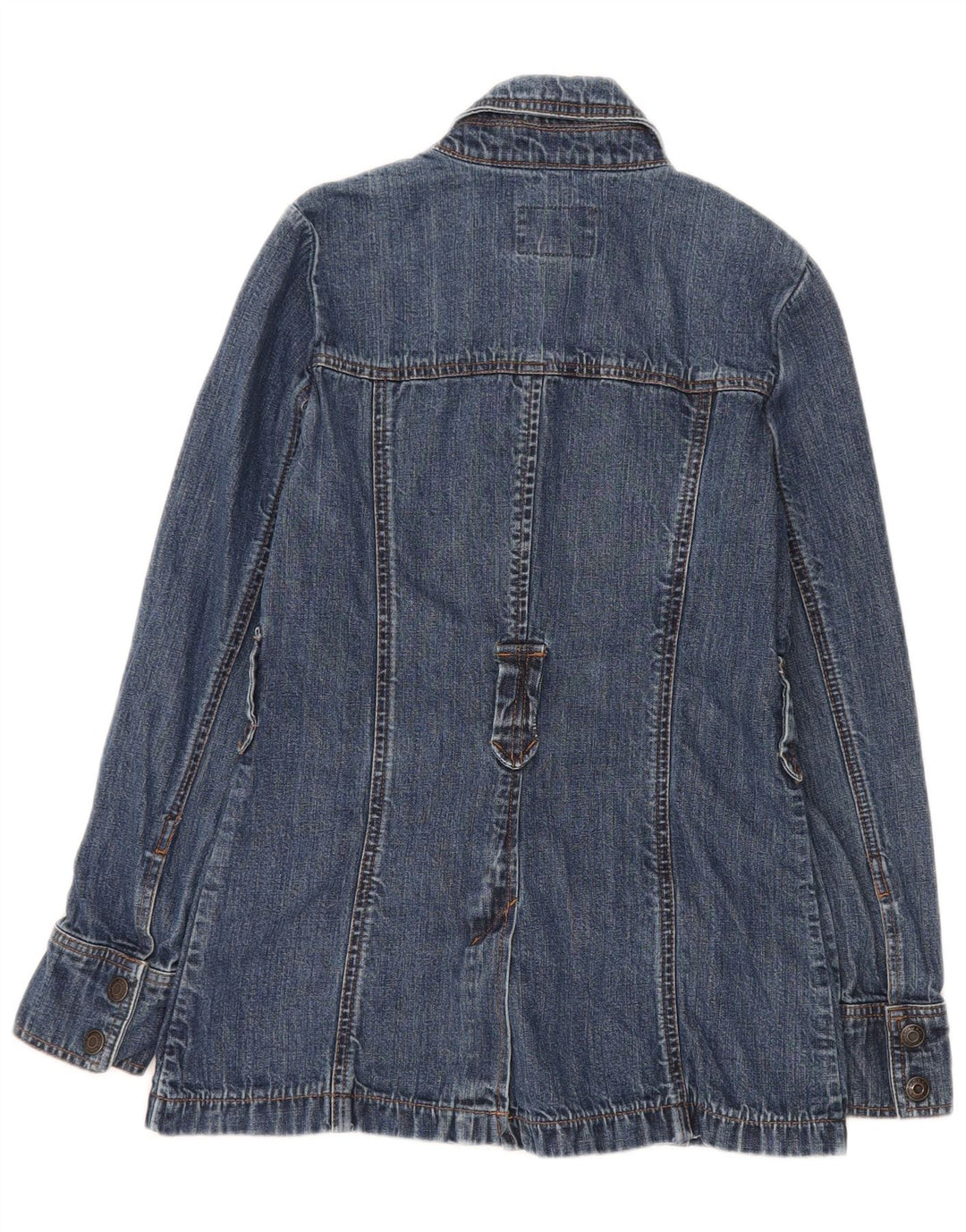 Old Navy Womens Denim Jacket UK 10 Small Blue Cotton