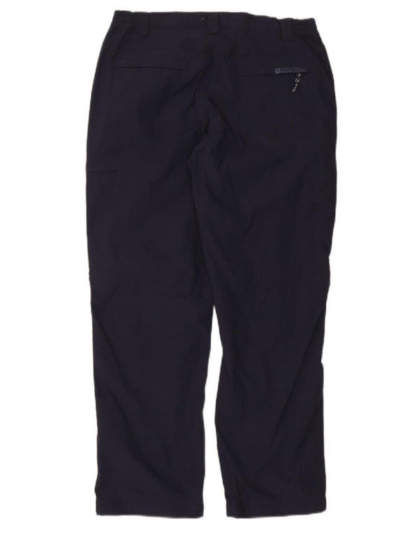 Mountain Warehouse Womens Cargo Trousers UK 10 Small W27 L29 Navy Blue