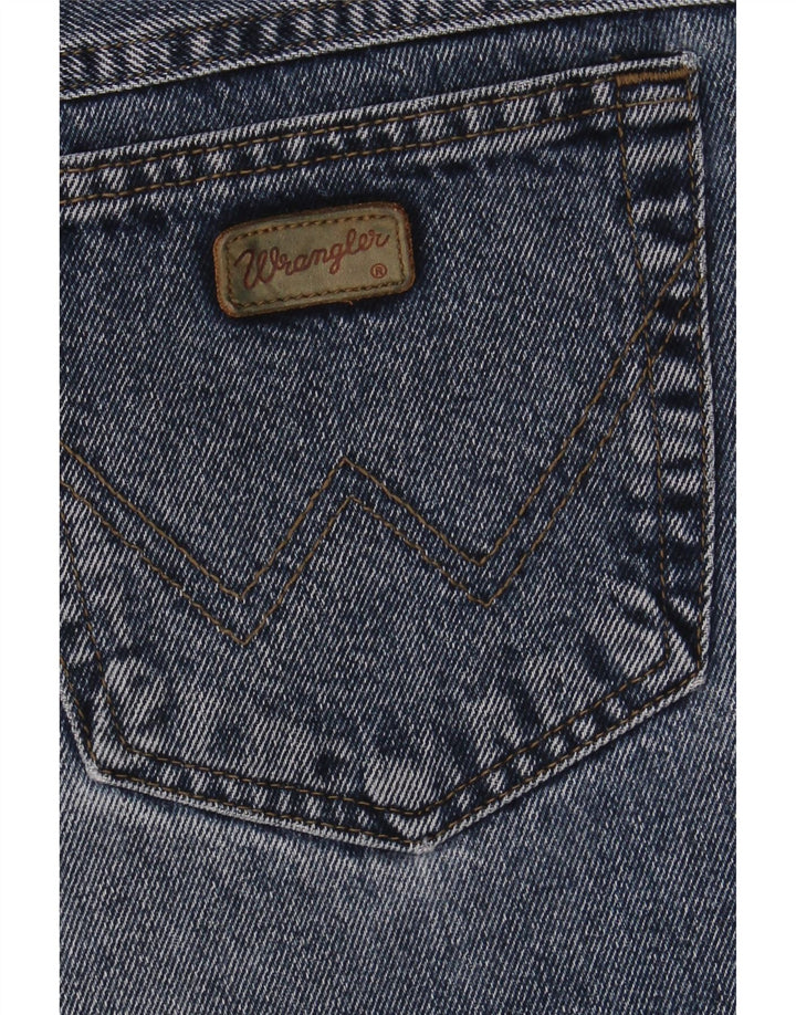 WRANGLER Mens Straight Jeans W34 L29 Blue Vintage Wrangler and Second-Hand Wrangler from Messina Hembry 