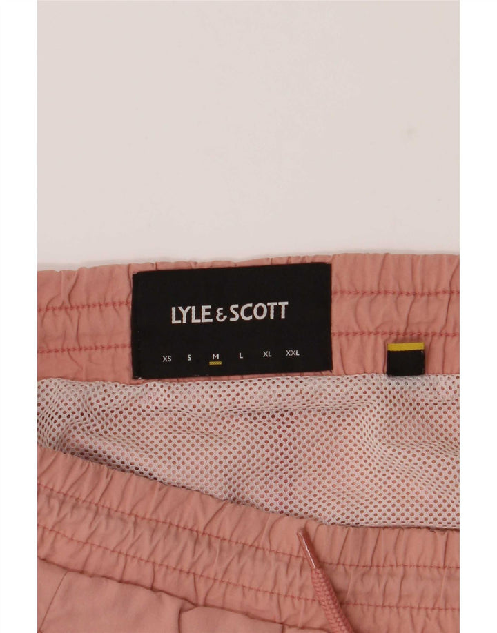 Lyle & Scott Mens Swimming Shorts Medium Pink