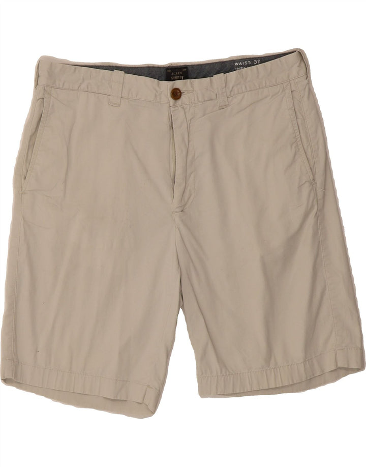J. CREW Mens Chino Shorts  W32 Medium Beige Cotton Vintage J. Crew and Second-Hand J. Crew from Messina Hembry 