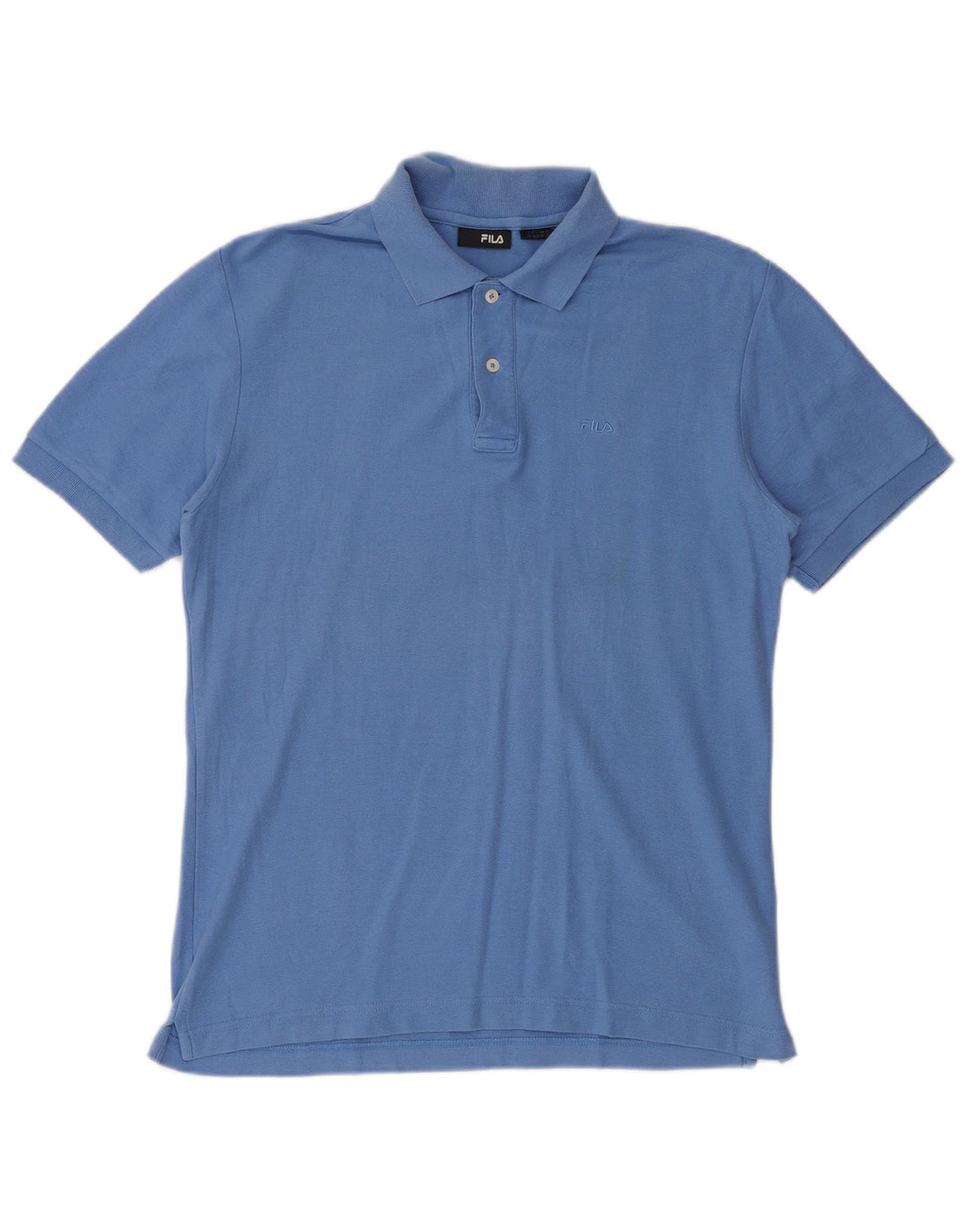 Fila Mens Polo Shirt Medium Blue