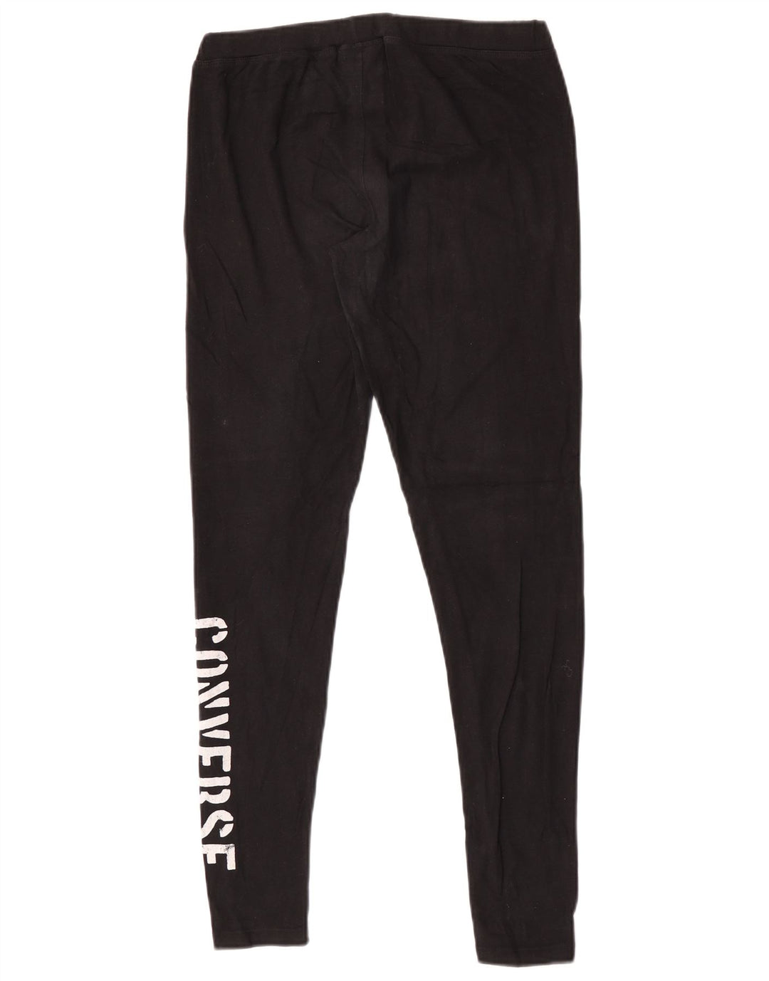 Converse Womens Graphic Leggings UK 12 Medium  Black