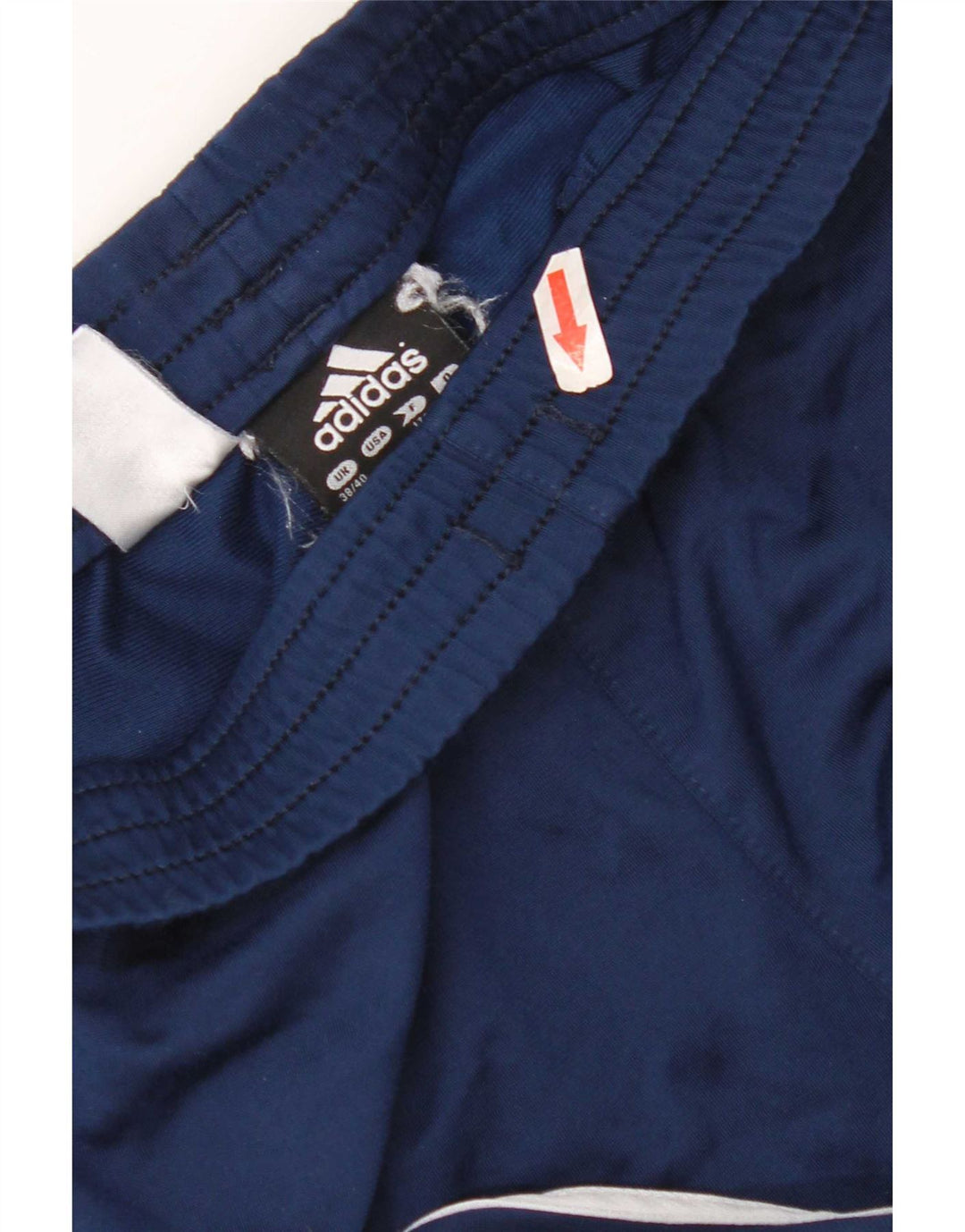 Adidas Mens Tracksuit Trousers UK 38/40 Medium Navy Blue Polyester
