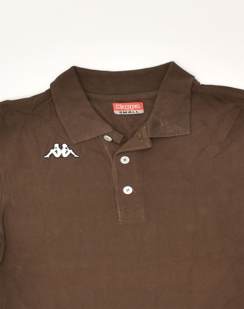 KAPPA Mens Polo Shirt Small Brown Cotton | Vintage Kappa | Thrift | Second-Hand Kappa | Used Clothing | Messina Hembry 