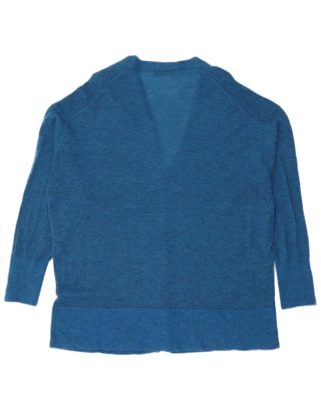 Zara Womens Oversized Cardigan Sweater UK 10 Small Blue