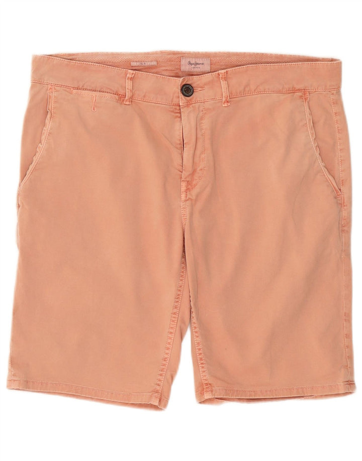 PEPE Jeans Mens Chino Shorts W36 Large Pink