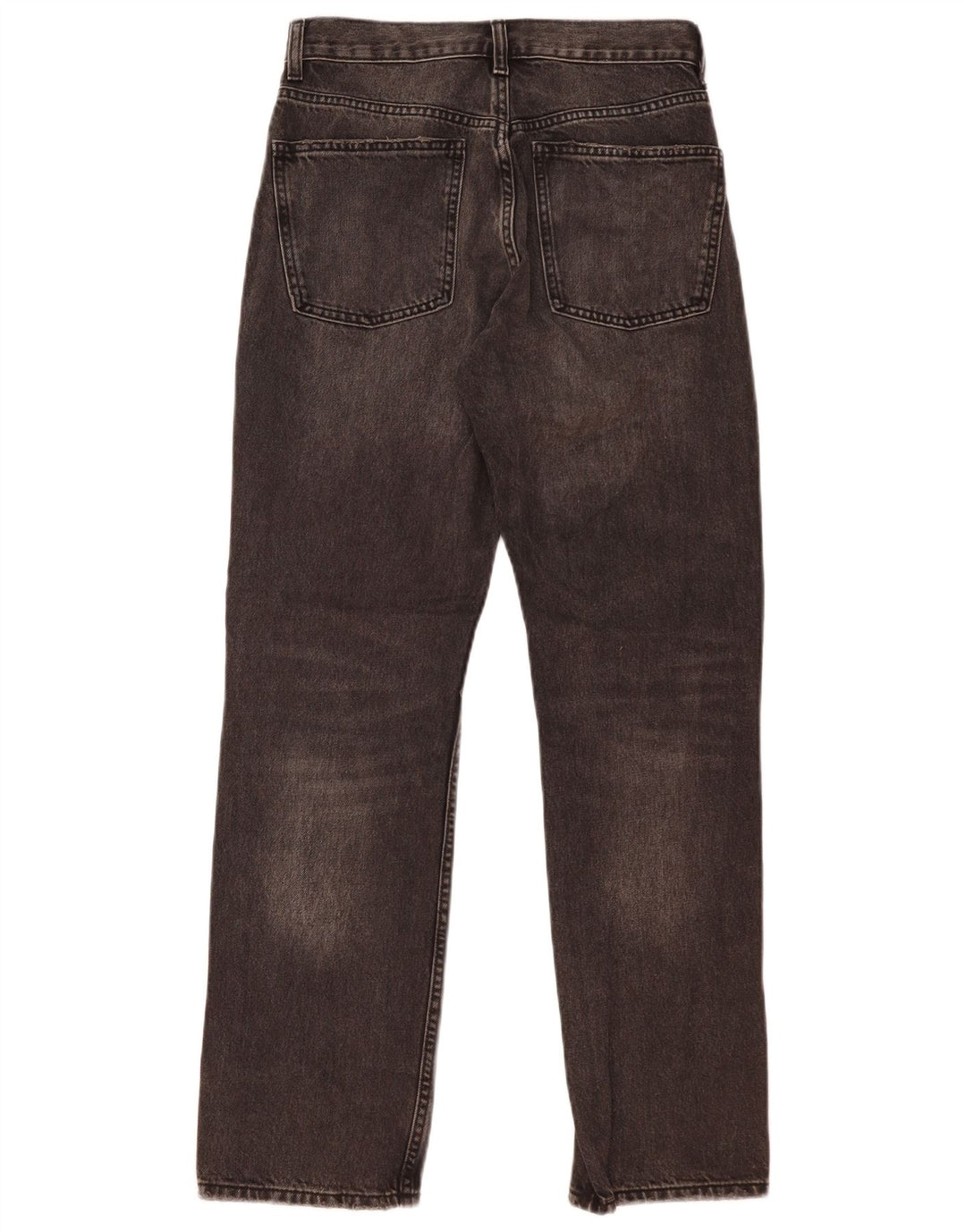 Zara Womens Straight Jeans EU 38 Small W29 L30 Grey Cotton