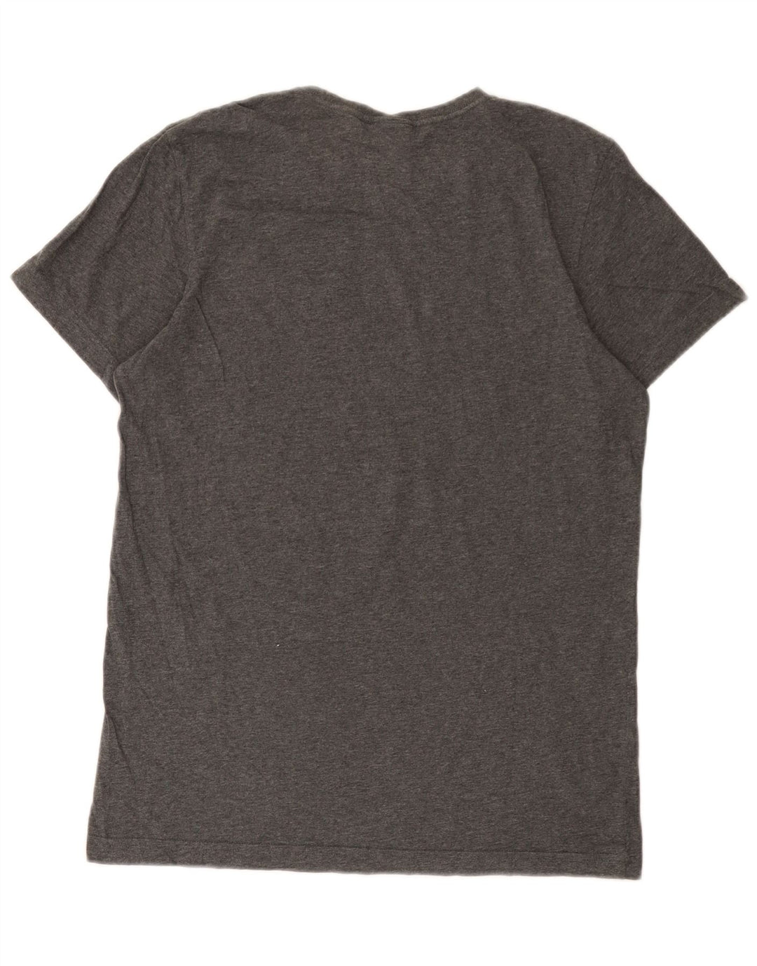 Adidas Mens Graphic T-Shirt Top Medium Grey Cotton