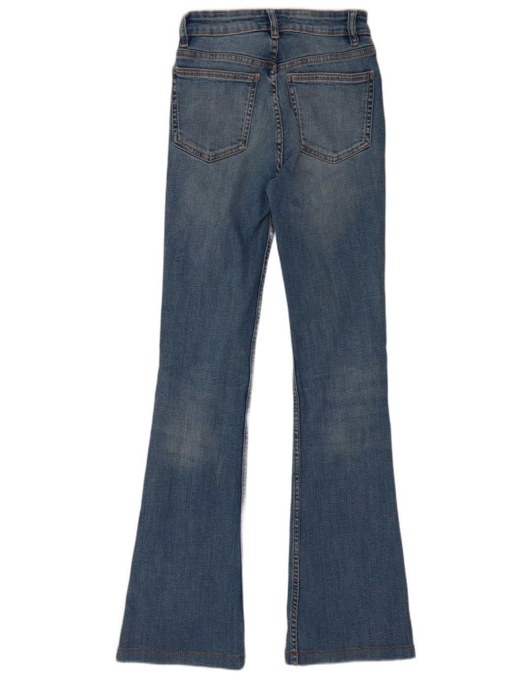 Zara Womens Flared Jeans EU 34 2XS W24 L30 Blue