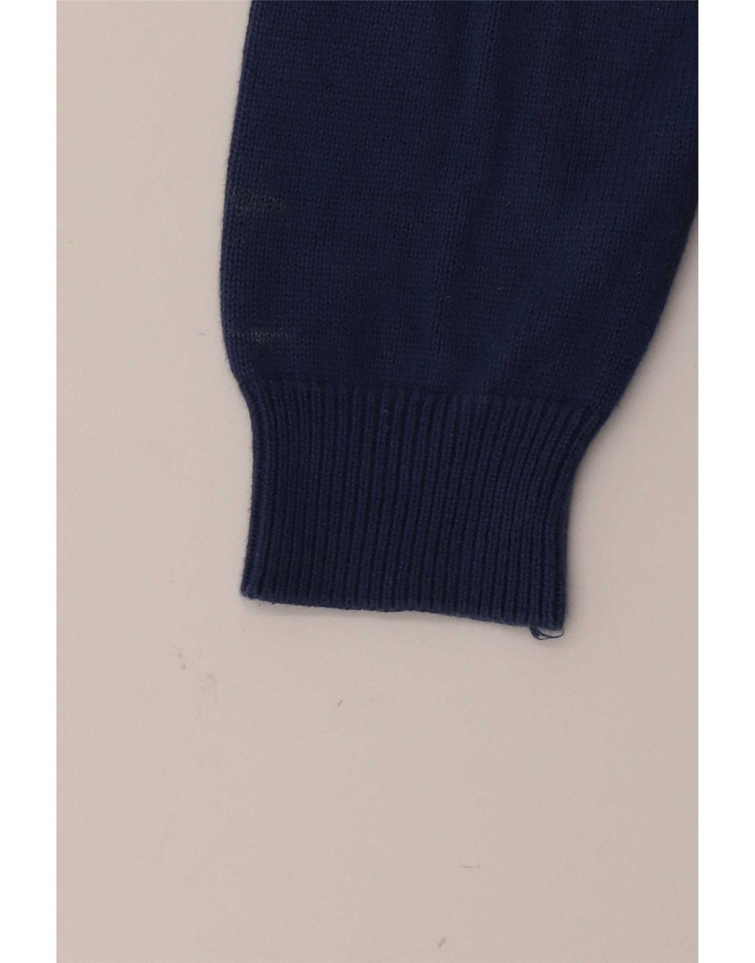 Gant Boys V-Neck Jumper Sweater 7-8 Years Blue Cotton