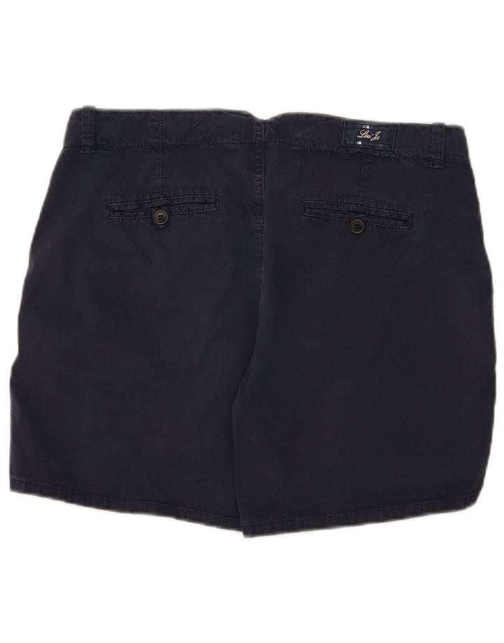 Liu Jo Womens Chino Shorts W34 Large Navy Blue