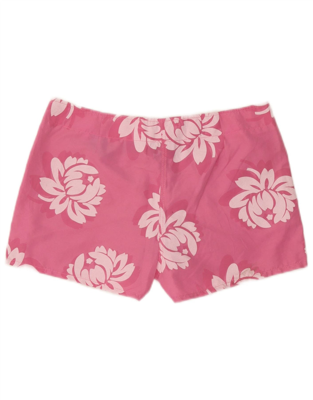 Fila Womens Swimming Shorts UK 12 Medium  Pink Floral Polyamide