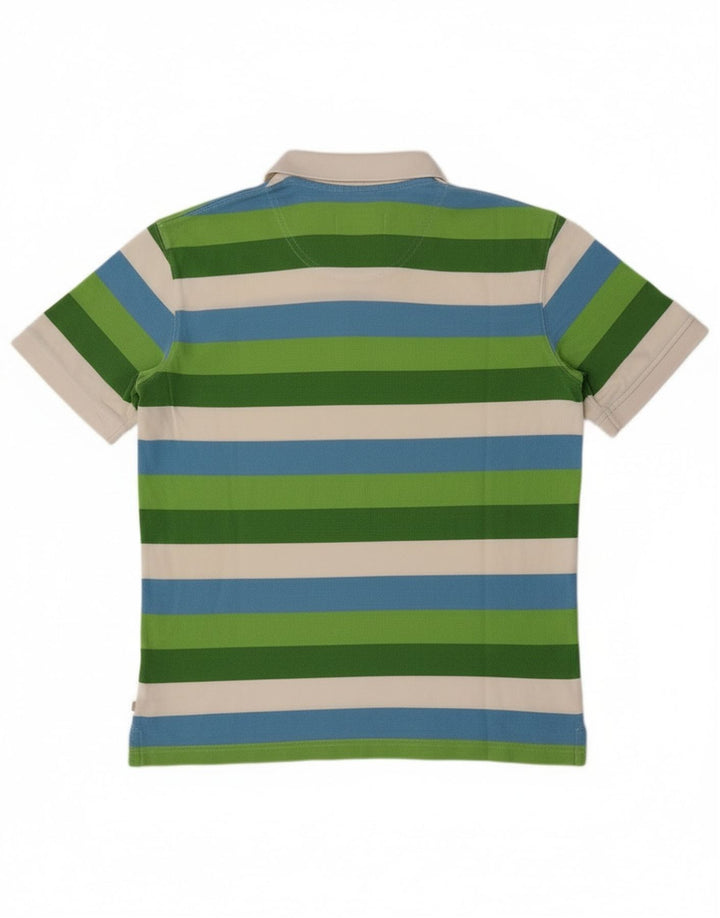 Timberland Mens Earthkeepers Polo Shirt XL Multicoloured Striped