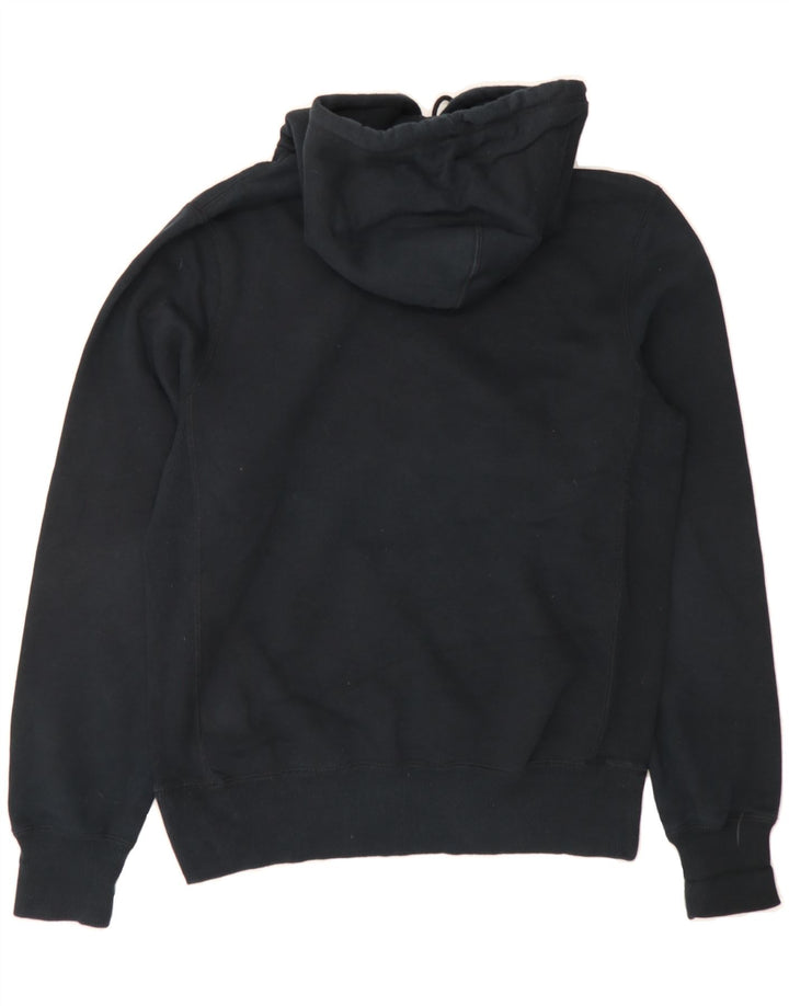 NIKE Mens Hoodie Jumper Small Black Cotton Vintage Nike and Second-Hand Nike from Messina Hembry 