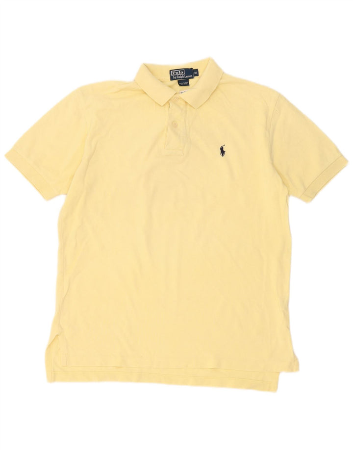 Polo Ralph Lauren Mens Shirt Medium Yellow Cotton