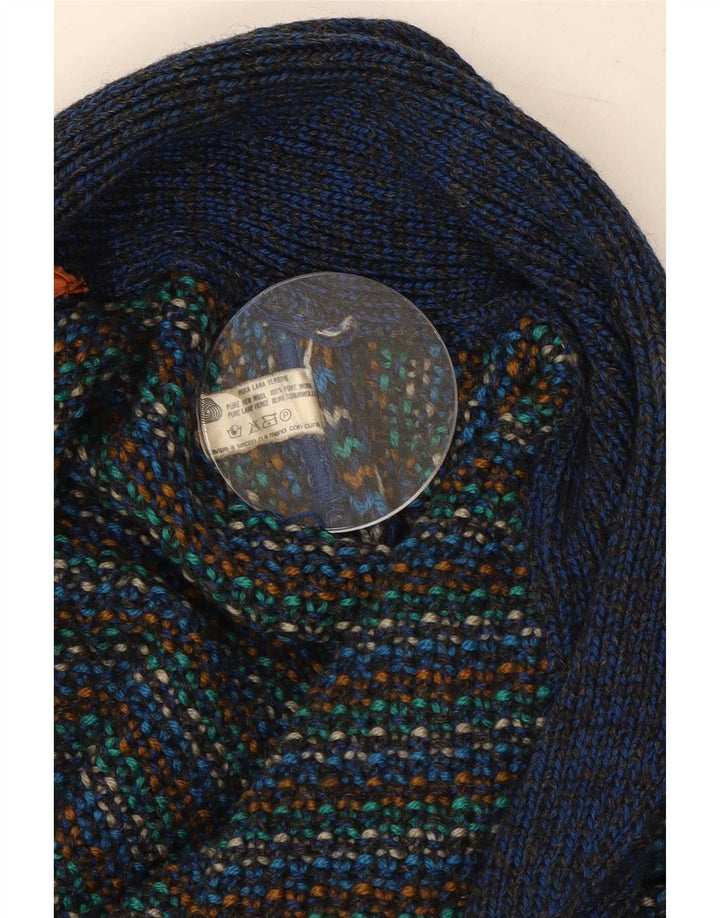 Missoni Mens Cardigan Sweater Medium Multicoloured Striped Wool