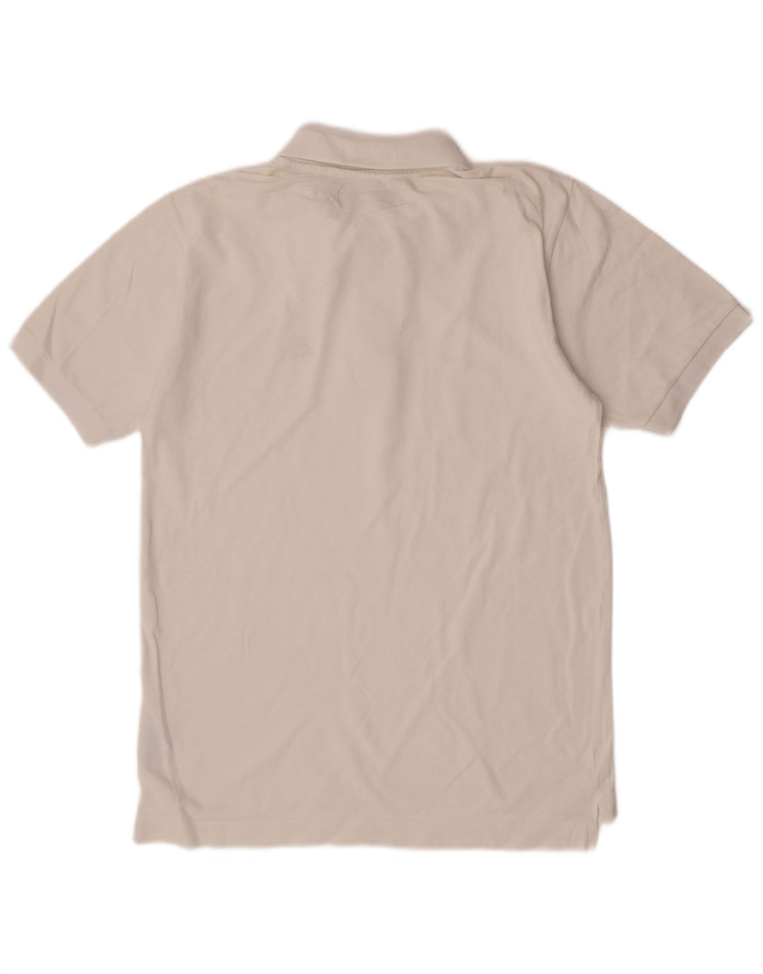Kappa Mens Polo Shirt Medium White Cotton