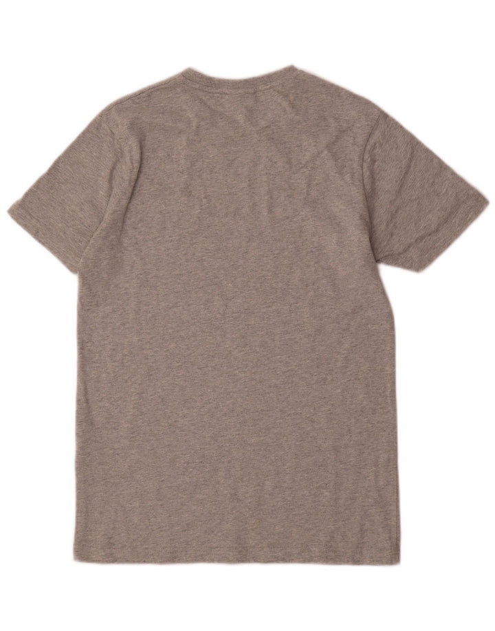 Ellesse Mens Graphic T-Shirt Top Small Grey Flecked Cotton