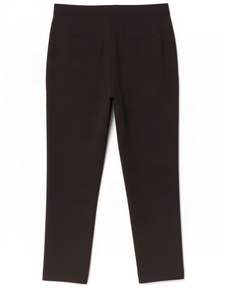 Zara Womens Tapered Chino Trousers Medium W30 L26 Black Polyester