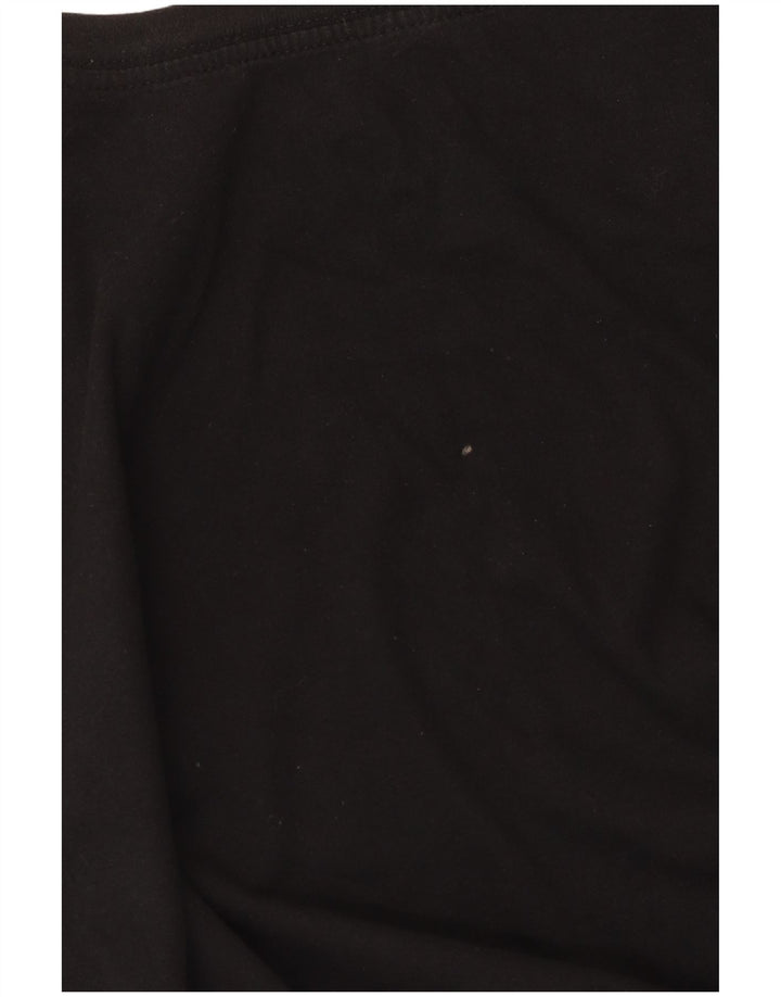 Nike Mens T-Shirt Top Large Black Cotton