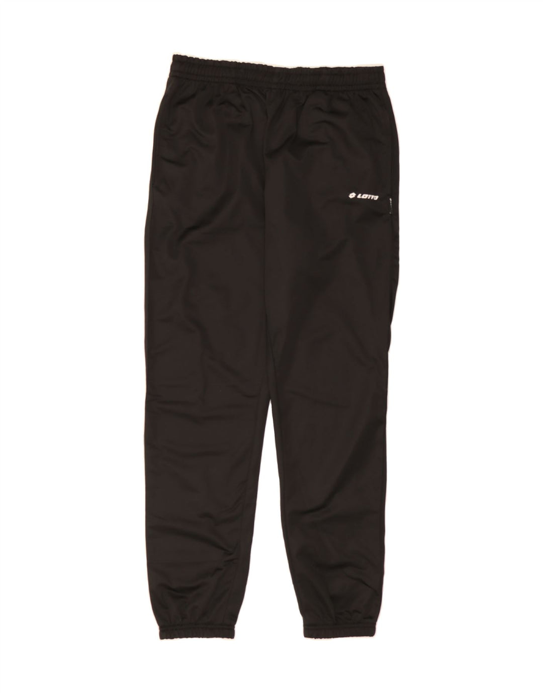 LOTTO Mens Tracksuit Trousers Joggers Large Black Polyester Vintage Lotto and Second-Hand Lotto from Messina Hembry 