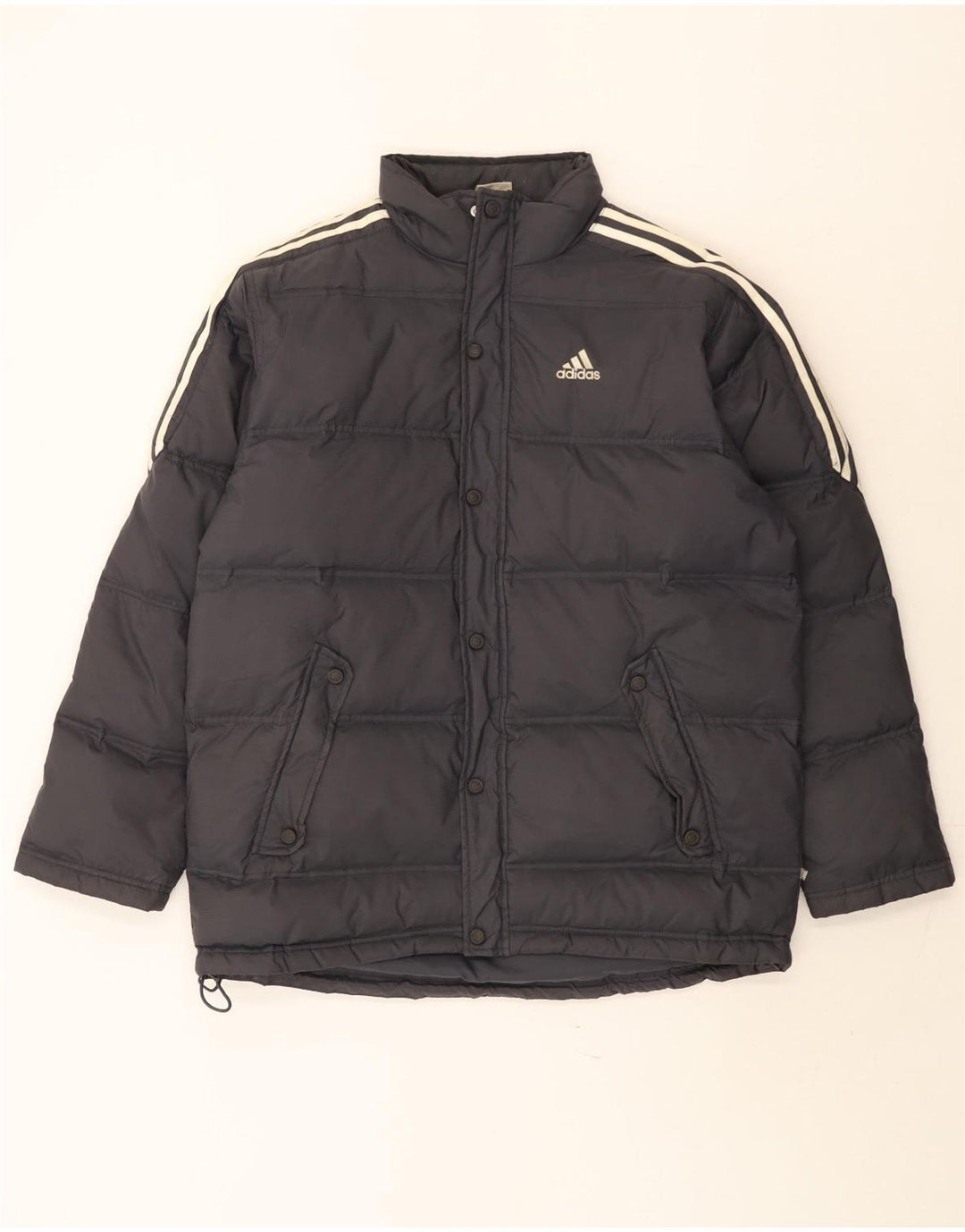 Adidas Boys Padded Jacket 15-16 Years Grey Polyamide