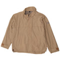 Murphy & Nye Mens Bomber Jacket UK 40 Large Beige Nylon