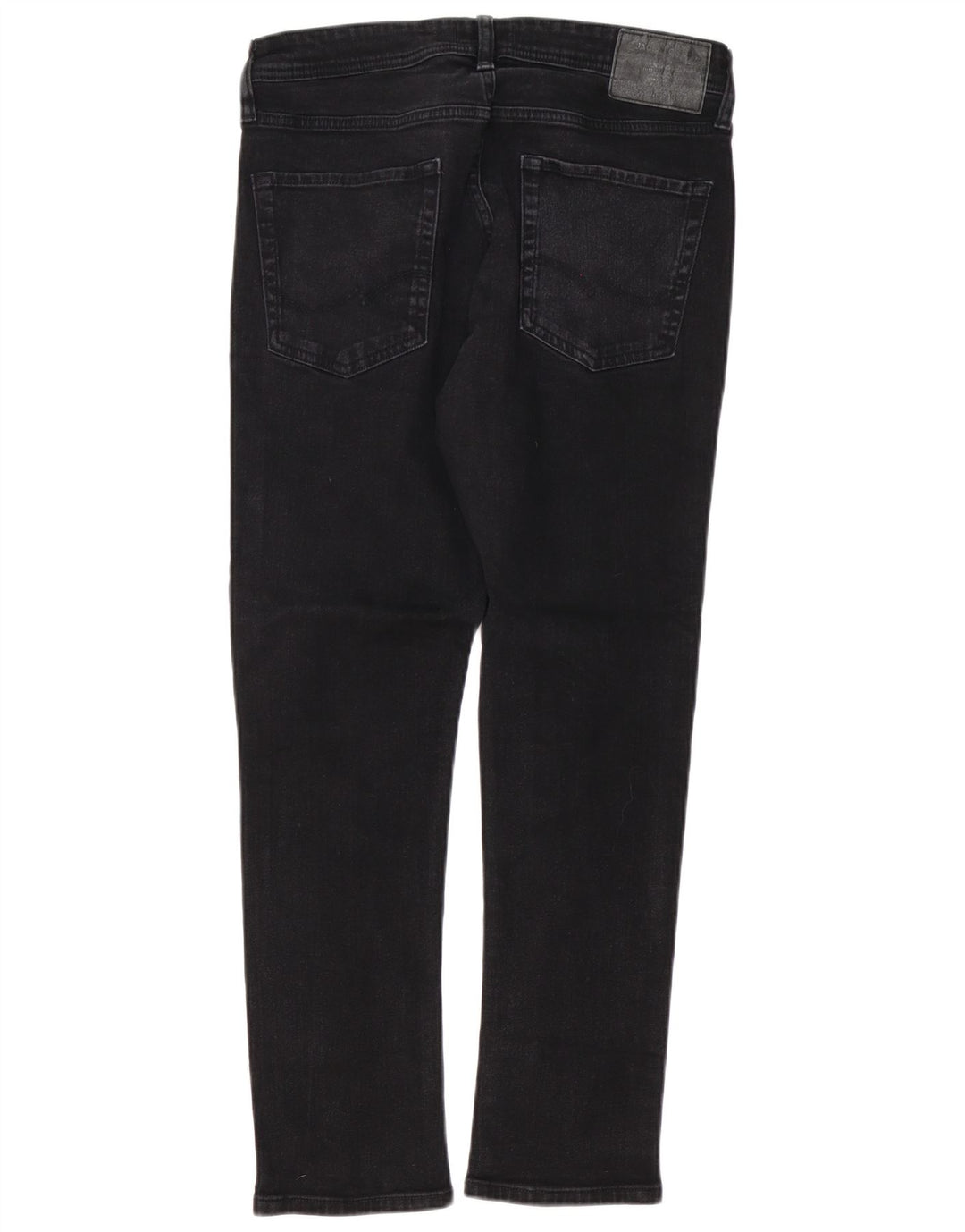 Jack & Jones Mens GLENN Slim Jeans W34 L30 Black Cotton