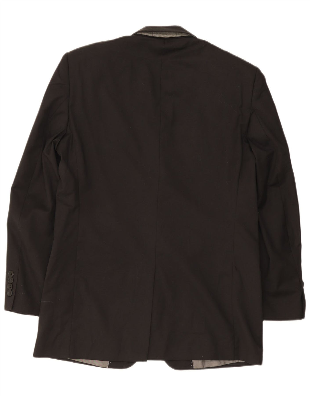 Pierre Cardin Mens 3 Button Regular Fit Blazer Jacket UK 38 Medium Black