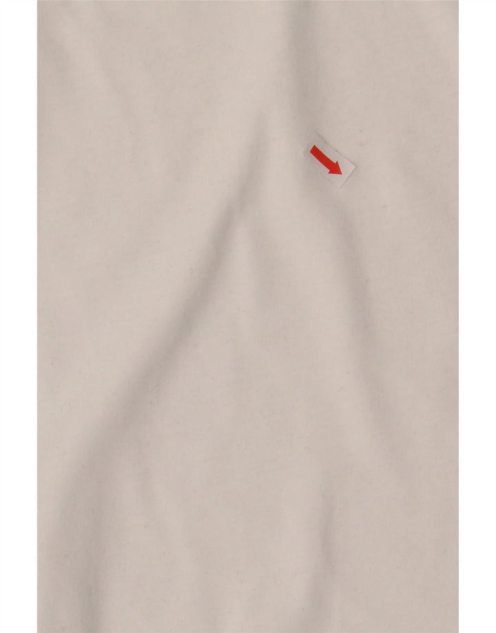 LEVI'S Mens Standard Fit Graphic T-Shirt Top Medium White Cotton Vintage Levi's and Second-Hand Levi's from Messina Hembry 