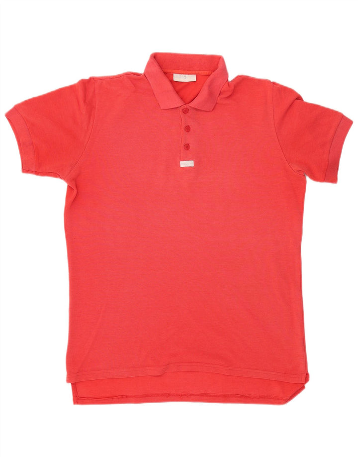ADIDAS Mens Polo Shirt IT 52 Large Red