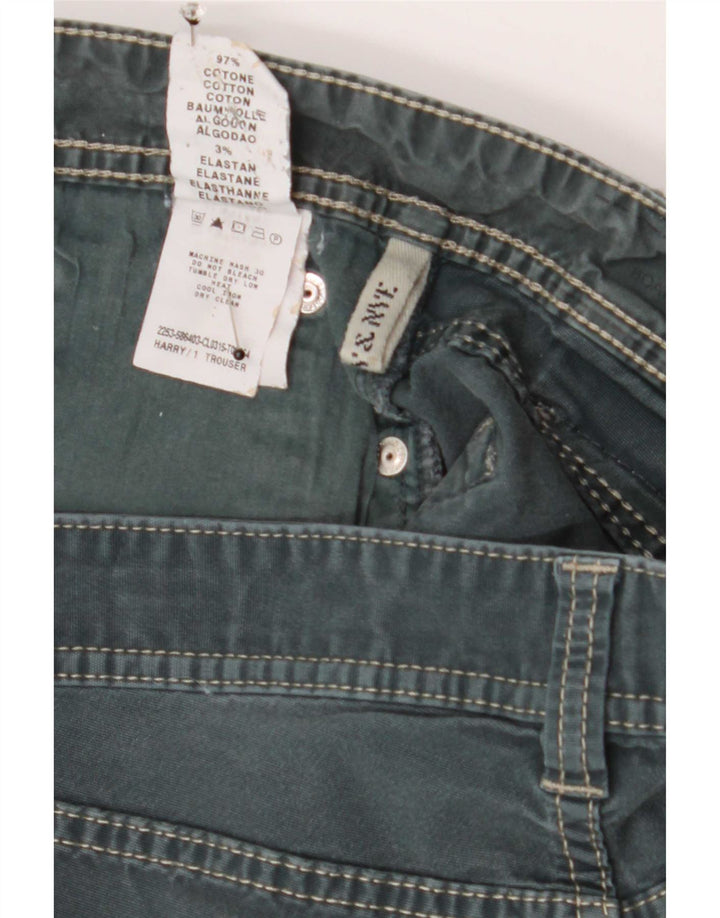 Murphy & Nye Mens Casual Shorts Medium W32 Grey Cotton