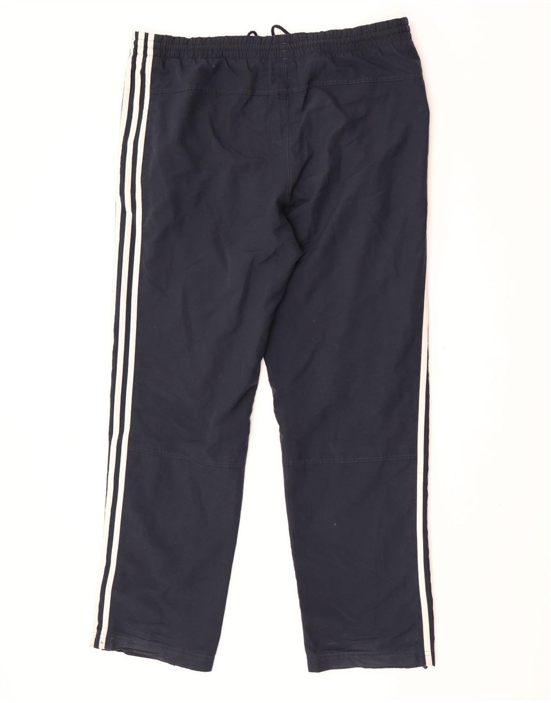 Adidas Mens Tracksuit Trousers Medium Navy Blue Polyester