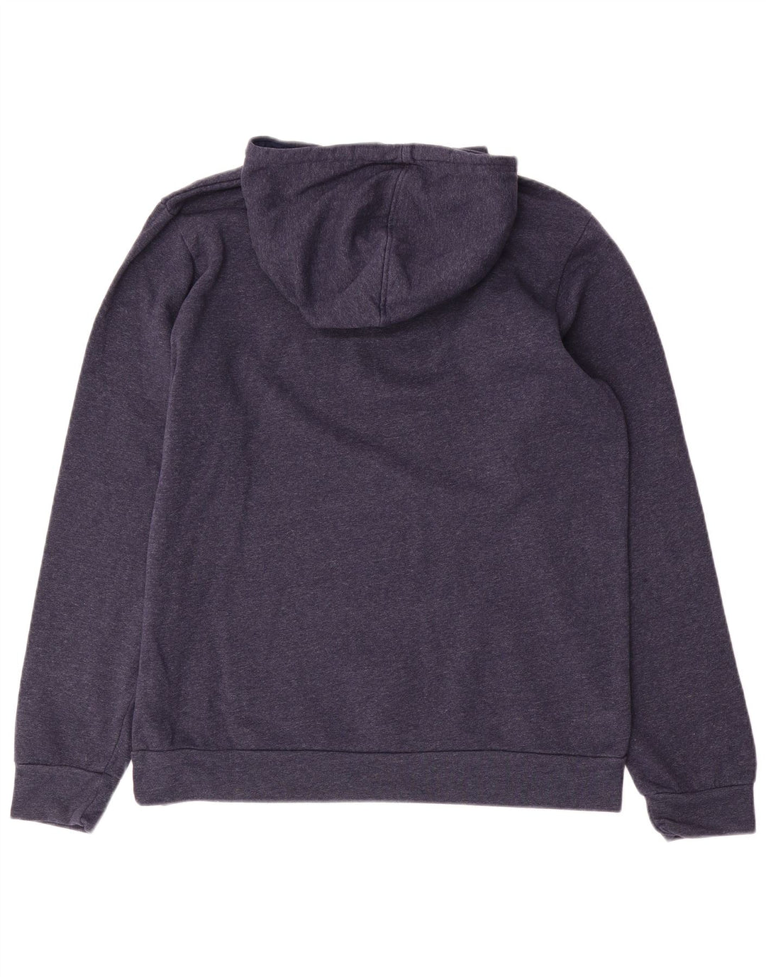 ADIDAS Mens Neo Graphic Hoodie Jumper Large Navy Blue Cotton