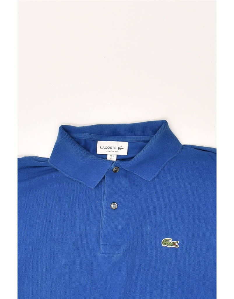 LACOSTE Mens Classic Fit Polo Shirt Size 5 Large Blue Cotton | Vintage Lacoste | Thrift | Second-Hand Lacoste | Used Clothing | Messina Hembry 