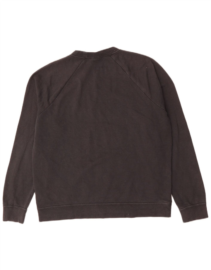 Nike Mens Sweatshirt Jumper Large Black Cotton