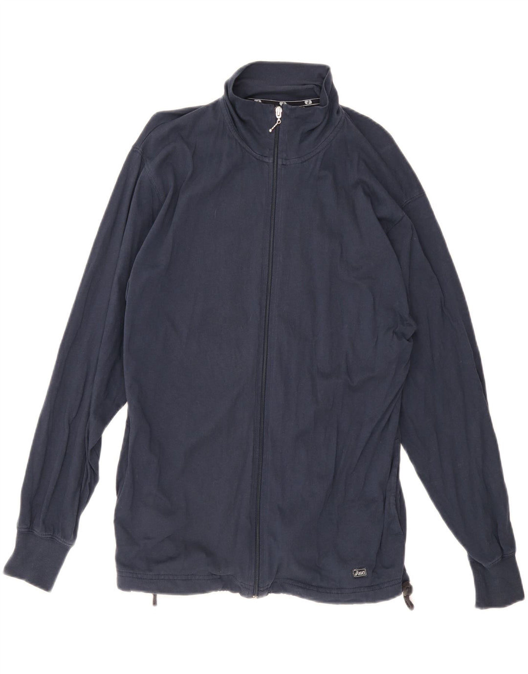 Asics Mens Tracksuit Top Jacket Small Navy Blue