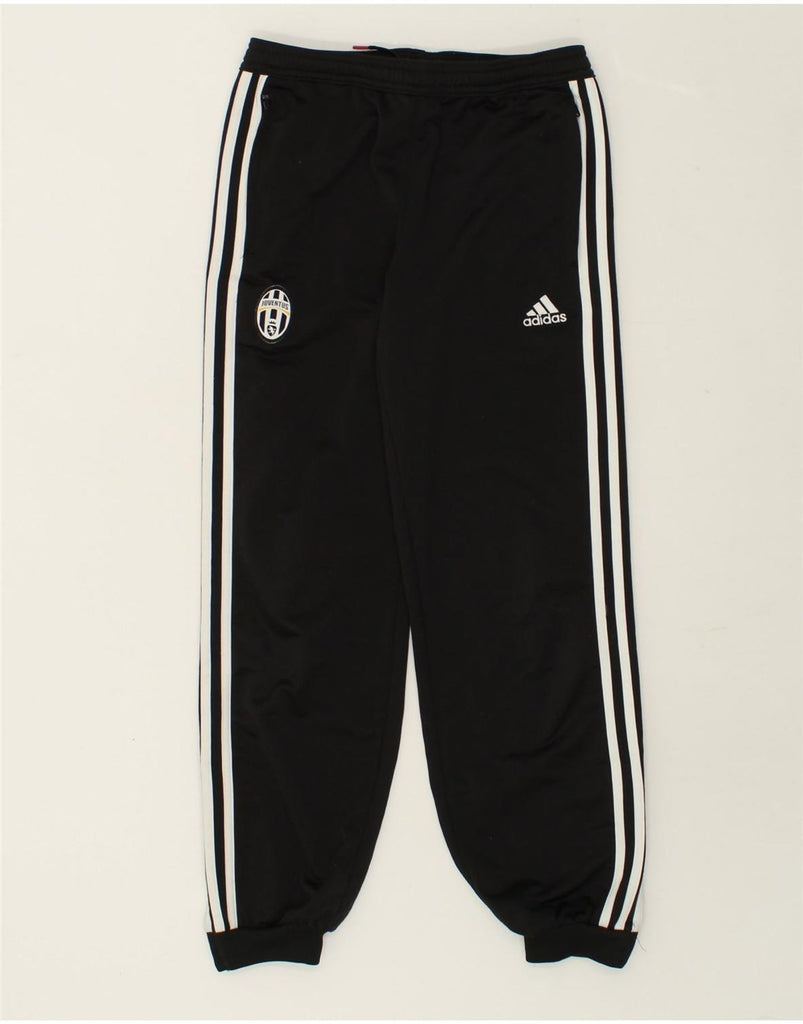 ADIDAS Boys Juventus Tracksuit Trousers Joggers 11-12 Years Black | Vintage Adidas | Thrift | Second-Hand Adidas | Used Clothing | Messina Hembry 