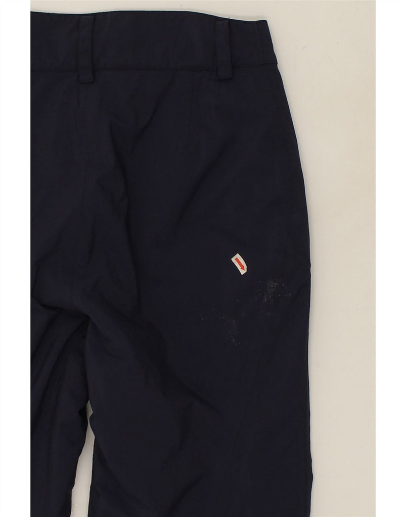 COLMAR Womens Bootcut Windbreaker Trousers IT 44 Medium W28 L31  Navy Blue | Vintage Colmar | Thrift | Second-Hand Colmar | Used Clothing | Messina Hembry 