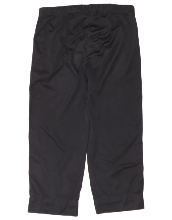 Lotto Mens Crop Tracksuit Trousers Medium Navy Blue Polyester