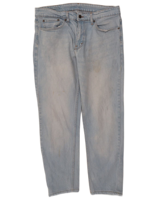 Levi's Mens 511 Slim Jeans W34 L26 Blue Cotton