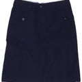 LAURA ASHLEY Womens A-Line Skirt W30 Medium  Navy Blue