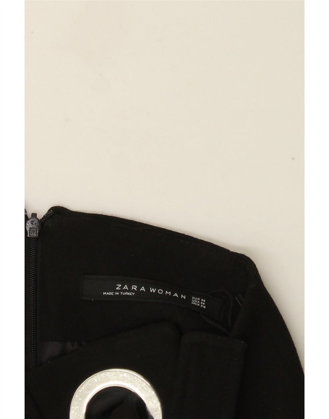 Zara Womens Mini Skirt Medium W28  Black