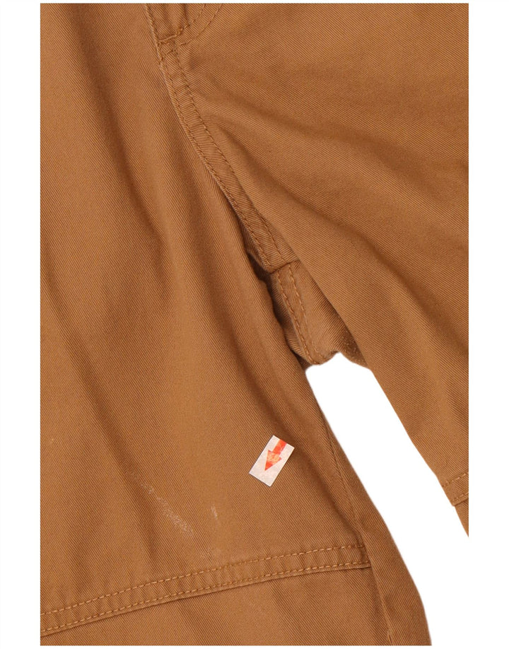 Terranova Mens Cargo Shorts IT 48 Medium W33 Brown Cotton